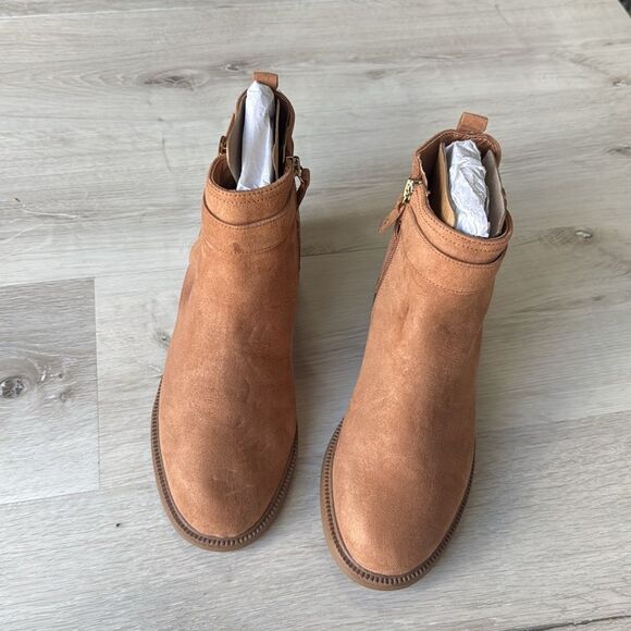 Dr. Scholl's Retrospect Ankle Bootie Boot tan size 8.5 New Without Box - Picture 10 of 10